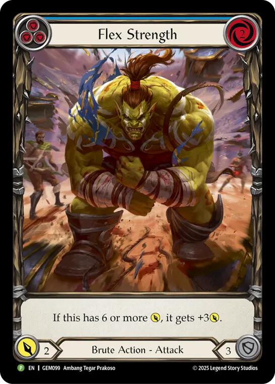 Flex Strength [GEM099] (GEM Pack 3) | Shuffle n Cut Hobbies & Games