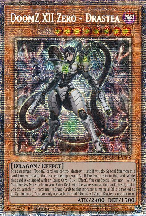 DoomZ XII Zero - Drastea (Starlight Rare) [DOOD-EN008] Starlight Rare | Shuffle n Cut Hobbies & Games