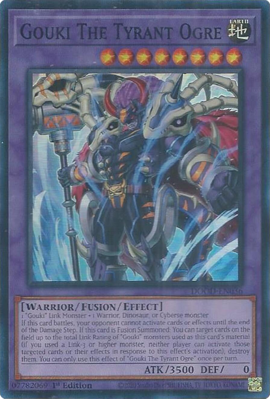 Gouki The Tyrant Ogre [DOOD-EN036] Super Rare | Shuffle n Cut Hobbies & Games