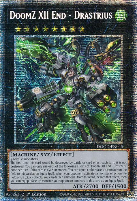 DoomZ XII End - Drastrius (Starlight Rare) [DOOD-EN045] Starlight Rare | Shuffle n Cut Hobbies & Games