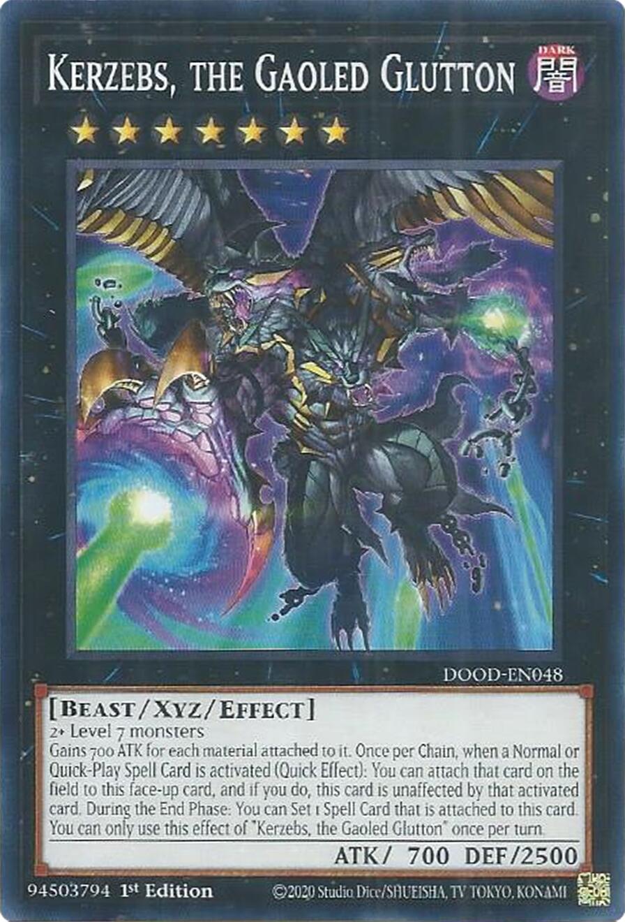 Kerzebs, the Gaoled Glutton [DOOD-EN048] Common | Shuffle n Cut Hobbies & Games