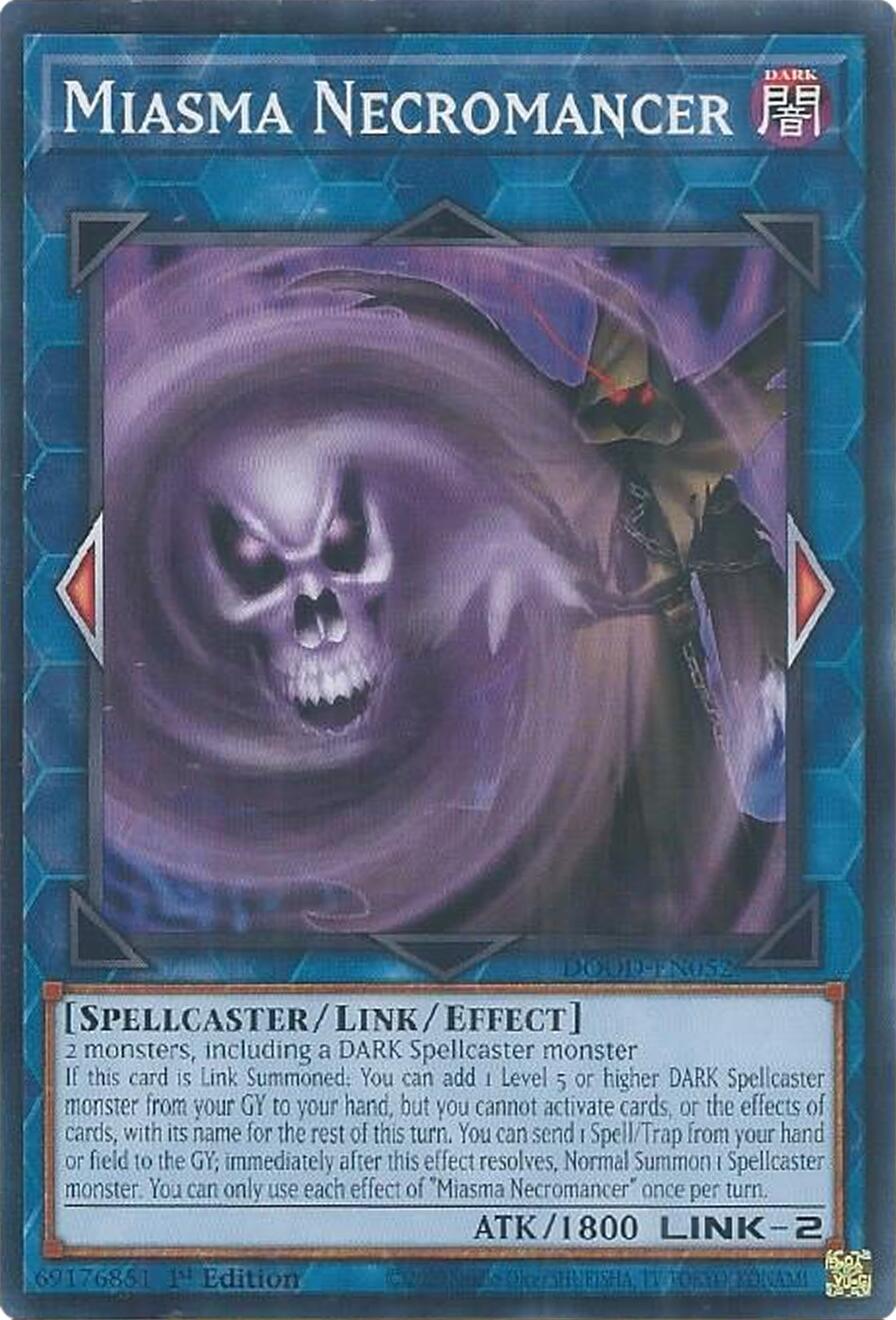Miasma Necromancer [DOOD-EN052] Common | Shuffle n Cut Hobbies & Games