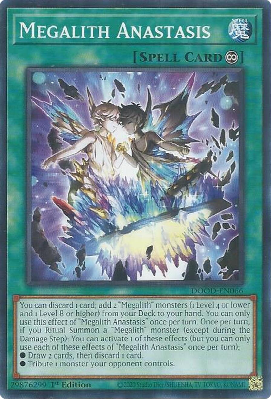 Megalith Anastasis [DOOD-EN066] Common | Shuffle n Cut Hobbies & Games