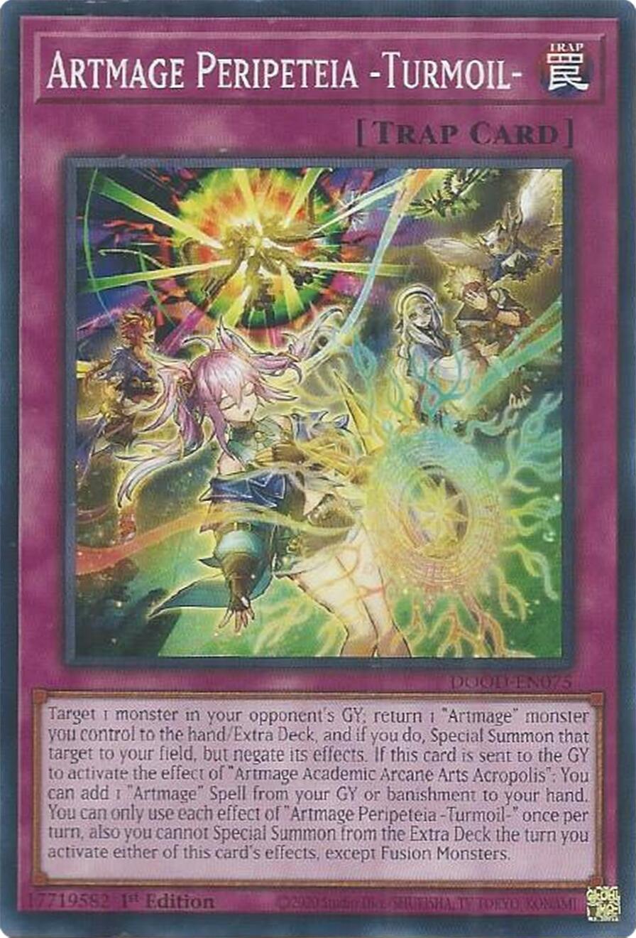 Artmage Peripeteia -Turmoil- [DOOD-EN075] Common | Shuffle n Cut Hobbies & Games