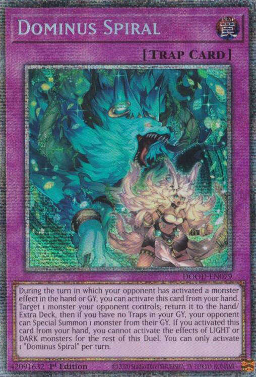 Dominus Spiral (Starlight Rare) [DOOD-EN079] Starlight Rare | Shuffle n Cut Hobbies & Games