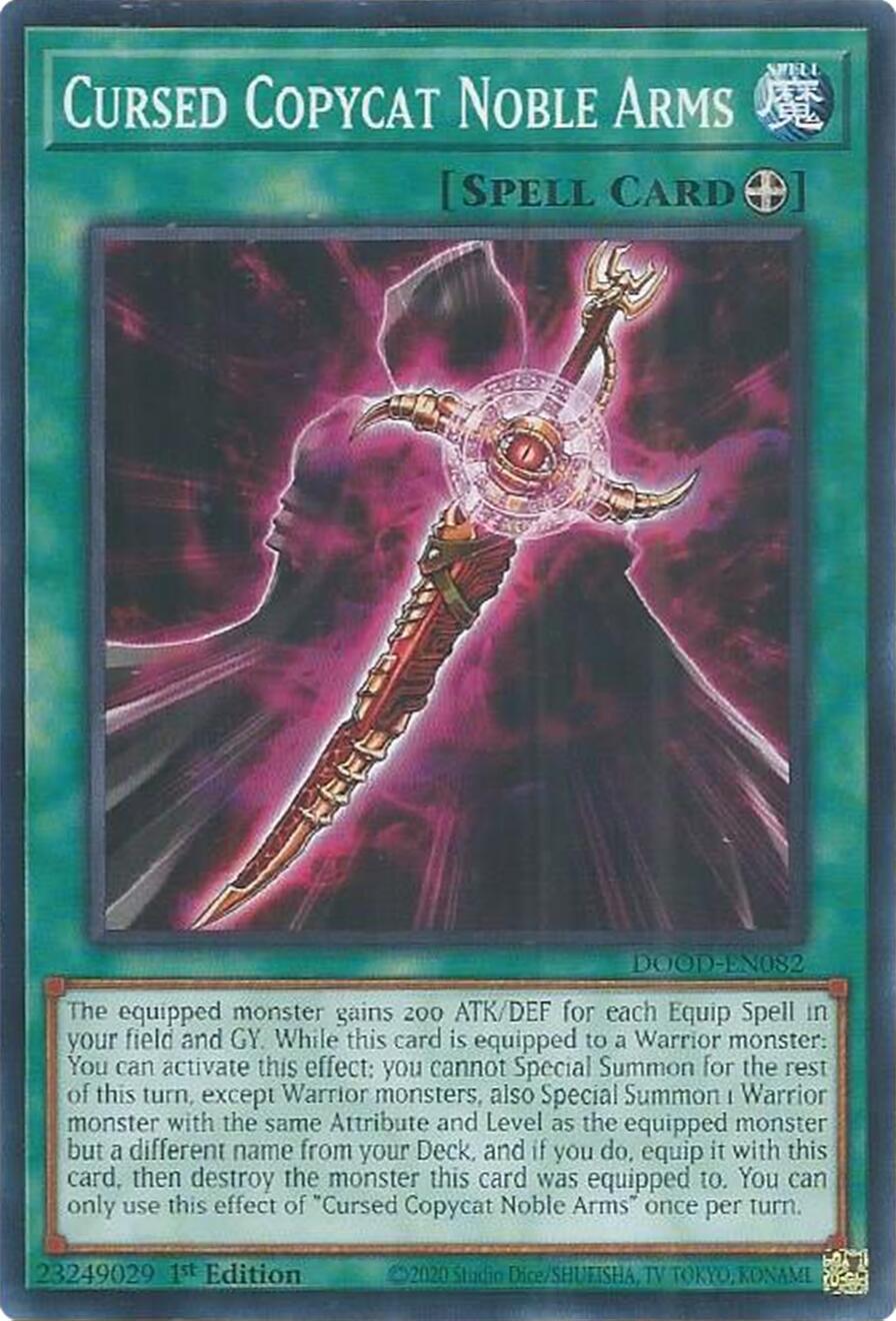 Cursed Copycat Noble Arms [DOOD-EN082] Common | Shuffle n Cut Hobbies & Games