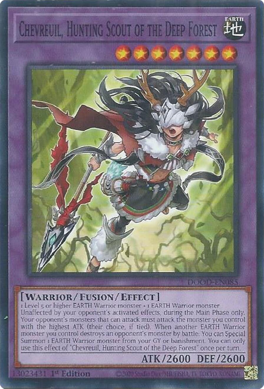 Chevreuil, Hunting Scout of the Deep Forest [DOOD-EN085] Common | Shuffle n Cut Hobbies & Games