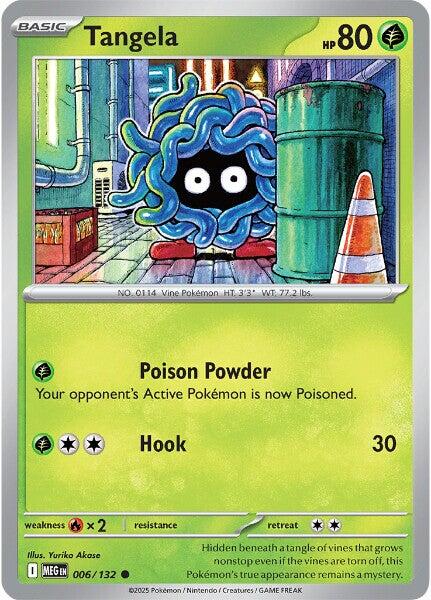 Tangela (006/132) [Mega Evolution: Base Set] | Shuffle n Cut Hobbies & Games