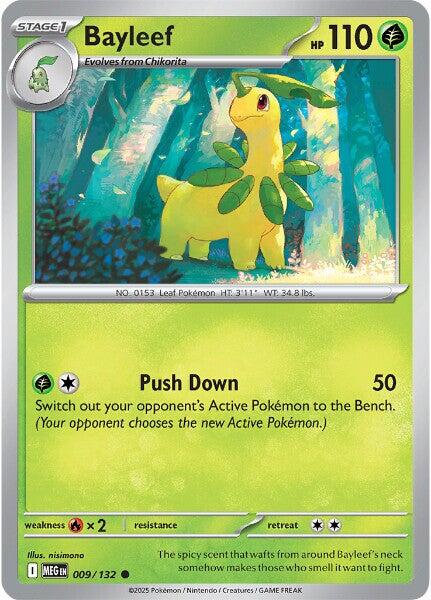 Bayleef (009/132) [Mega Evolutions: Base Set] | Shuffle n Cut Hobbies & Games