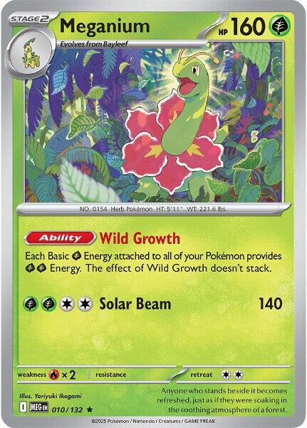 Meganium (010/132) [Mega Evolutions: Base Set] | Shuffle n Cut Hobbies & Games