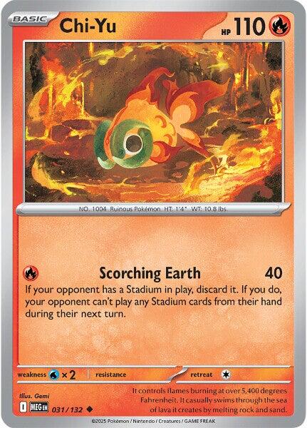 Chi-Yu (031/132) [Mega Evolutions: Base Set] | Shuffle n Cut Hobbies & Games