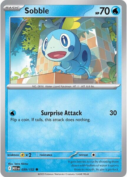 Sobble (039/132) [Mega Evolutions: Base Set] | Shuffle n Cut Hobbies & Games