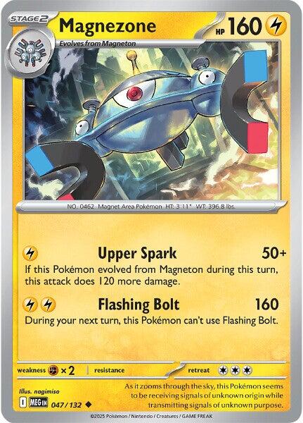Magnezone (047/132) [Mega Evolutions: Base Set] | Shuffle n Cut Hobbies & Games