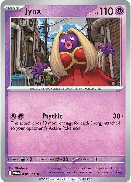 Jynx (057/132) [Mega Evolution: Base Set] | Shuffle n Cut Hobbies & Games