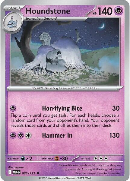 Houndstone (066/132) [Mega Evolution: Base Set] | Shuffle n Cut Hobbies & Games