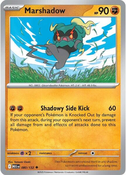 Marshadow (080/132) [Mega Evolution: Base Set] | Shuffle n Cut Hobbies & Games