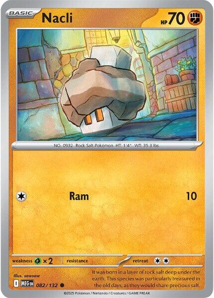 Nacli (082/132) [Mega Evolutions: Base Set] | Shuffle n Cut Hobbies & Games