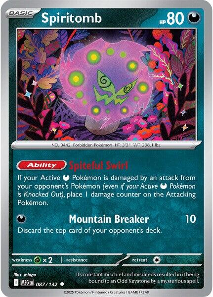 Spiritomb (087/132) [Mega Evolution: Base Set] | Shuffle n Cut Hobbies & Games