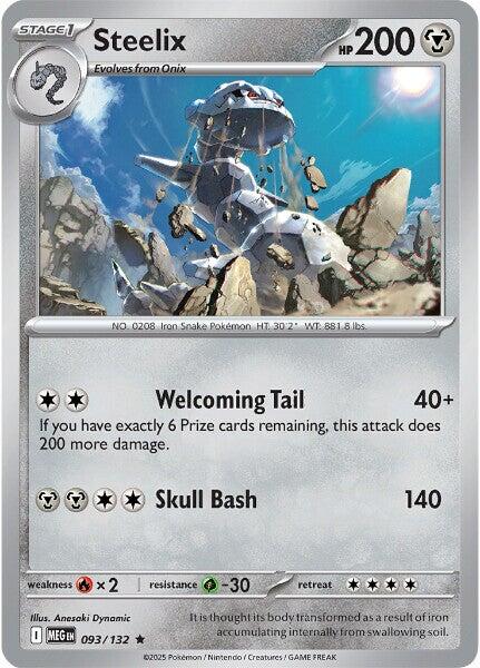 Steelix (093/132) [Mega Evolution: Base Set] | Shuffle n Cut Hobbies & Games
