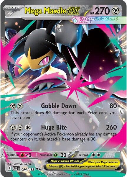 Mega Mawile ex (094/132) [Mega Evolutions: Base Set] | Shuffle n Cut Hobbies & Games
