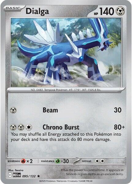 Dialga (095/132) [Mega Evolution: Base Set] | Shuffle n Cut Hobbies & Games