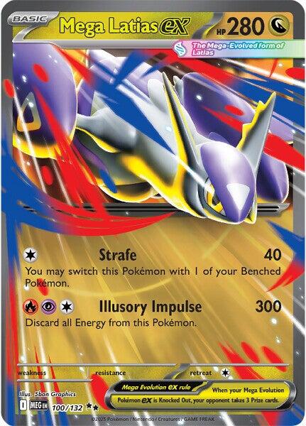 Mega Latias ex (100/132) [Mega Evolution: Base Set] | Shuffle n Cut Hobbies & Games