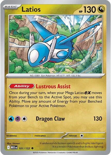 Latios (101/132) [Mega Evolutions: Base Set] | Shuffle n Cut Hobbies & Games