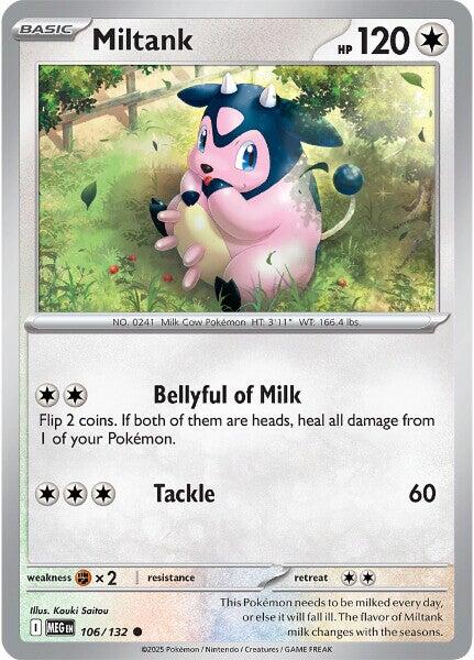Miltank (106/132) [Mega Evolutions: Base Set] | Shuffle n Cut Hobbies & Games