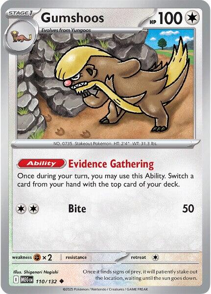 Gumshoos (110/132) [Mega Evolutions: Base Set] | Shuffle n Cut Hobbies & Games