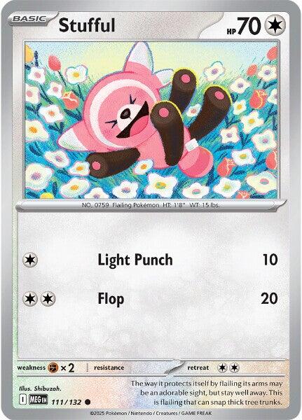 Stufful (111/132) [Mega Evolution: Base Set] | Shuffle n Cut Hobbies & Games