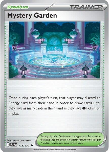 Mystery Garden (122/132) [Mega Evolution: Base Set] | Shuffle n Cut Hobbies & Games