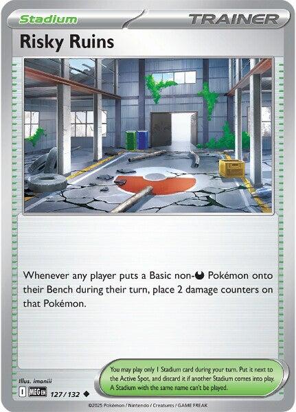 Risky Ruins (127/132) [Mega Evolution: Base Set] | Shuffle n Cut Hobbies & Games