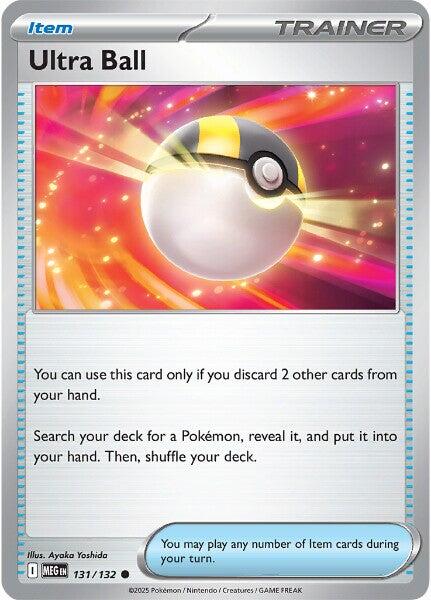 Ultra Ball (131/132) [Mega Evolution: Base Set]