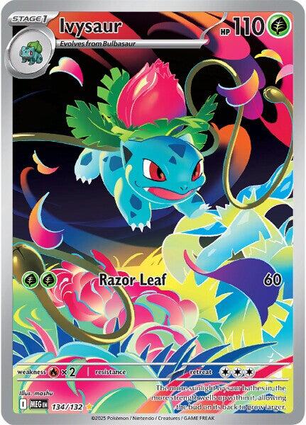 Ivysaur (134/132) [Mega Evolution: Base Set] | Shuffle n Cut Hobbies & Games