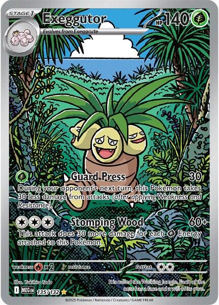 exeggutor (135/132) [Mega Evolutions: Base Set] | Shuffle n Cut Hobbies & Games
