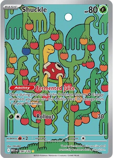 Shuckle (136/132) [Mega Evolution: Base Set] | Shuffle n Cut Hobbies & Games