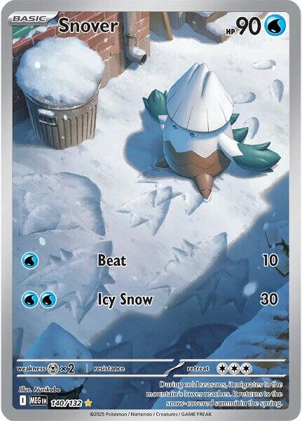 Snover (140/132) [Mega Evolution: Base Set] | Shuffle n Cut Hobbies & Games