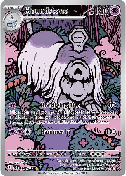 Houndstone (145/132) [Mega Evolution: Base Set] | Shuffle n Cut Hobbies & Games