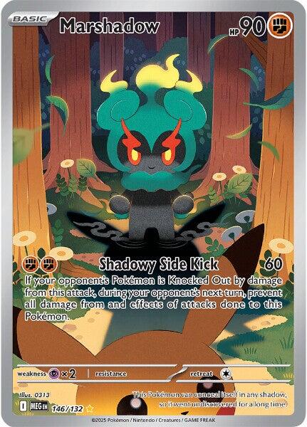 Marshadow (146/132) [Mega Evolution: Base Set] | Shuffle n Cut Hobbies & Games