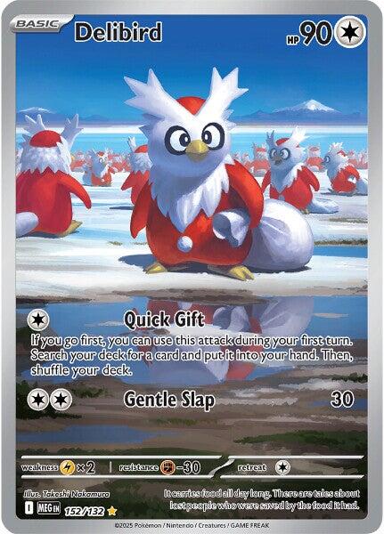 Delibird (152/132) [Mega Evolution: Base Set] | Shuffle n Cut Hobbies & Games