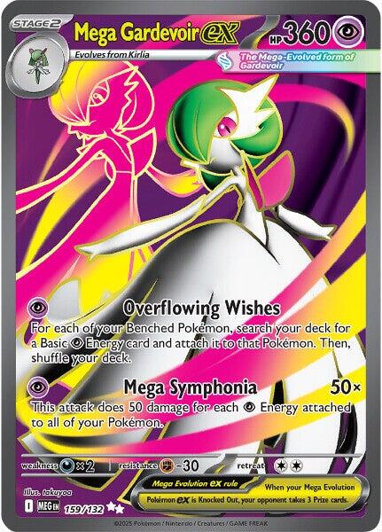 Mega Gardevoir ex (159/132) [Mega Evolution: Base Set] | Shuffle n Cut Hobbies & Games