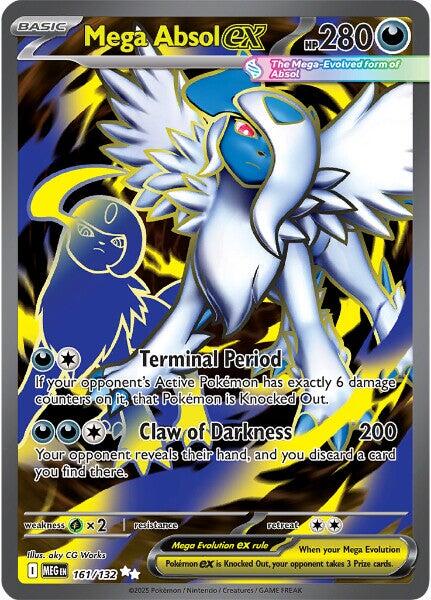 Mega Absol ex (161/132) [Mega Evolutions: Base Set] | Shuffle n Cut Hobbies & Games