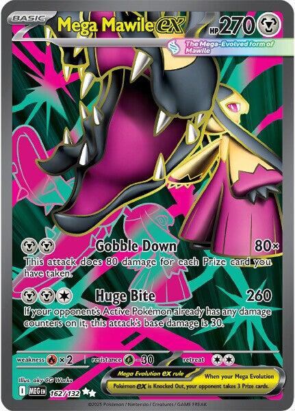 Mega Mawile ex (162/132) [Mega Evolutions: Base Set] | Shuffle n Cut Hobbies & Games