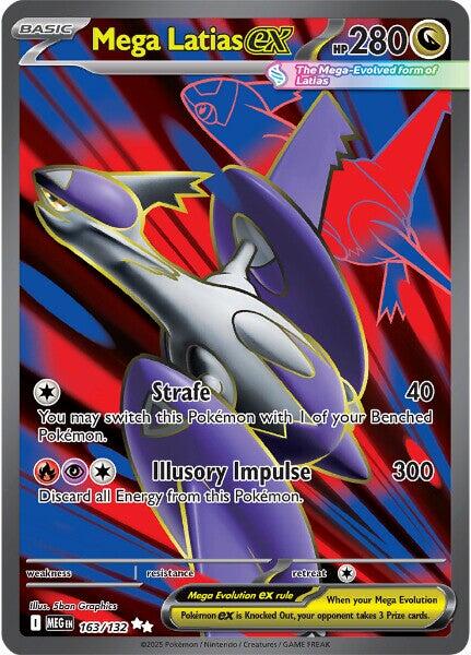 Mega Latias ex (163/132) [Mega Evolution: Base Set] | Shuffle n Cut Hobbies & Games