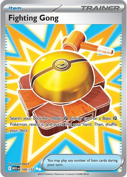 Fighting Gong (168/132) [Mega Evolutions: Base Set] | Shuffle n Cut Hobbies & Games