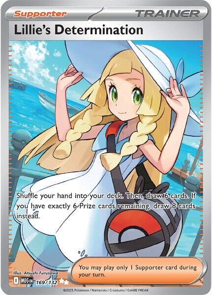 Lillie's Determination (169/132) [Mega Evolutions: Base Set] | Shuffle n Cut Hobbies & Games