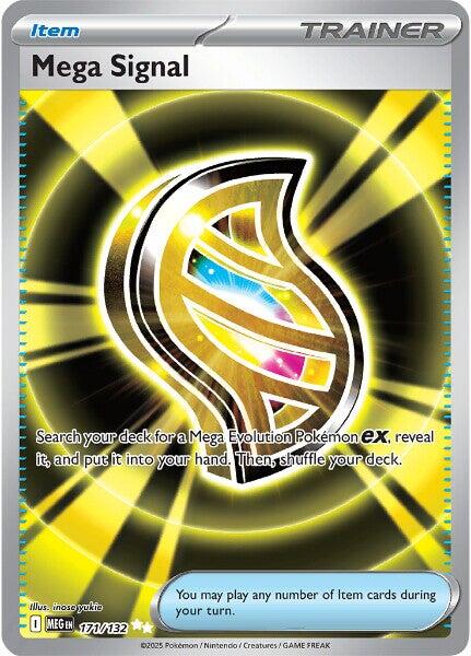 Mega Signal (171/132) [Mega Evolutions: Base Set] | Shuffle n Cut Hobbies & Games