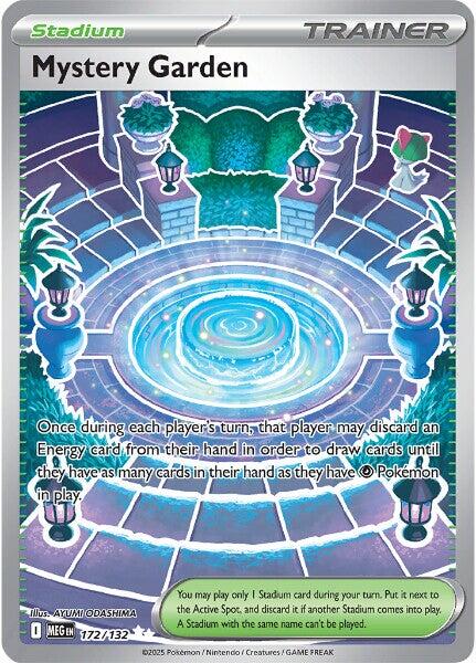 Mystery Garden (172/132) [Mega Evolution: Base Set] | Shuffle n Cut Hobbies & Games