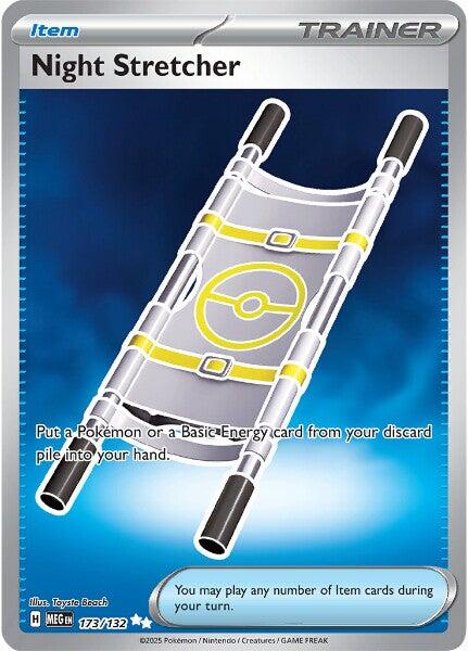 Night Stretcher (173/132) [Mega Evolution: Base Set] | Shuffle n Cut Hobbies & Games