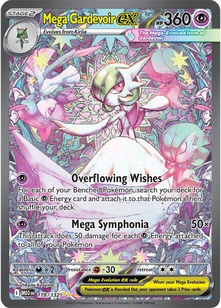Mega Gardevoir ex (178/132) [Mega Evolution: Base Set] | Shuffle n Cut Hobbies & Games